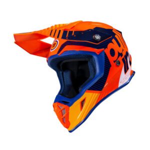 Casque Cross Adulte PULL-IN Race Orange