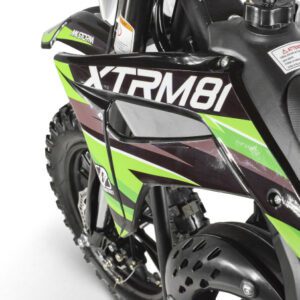 Moto pocket 50cc pour enfant MX STORM Rose