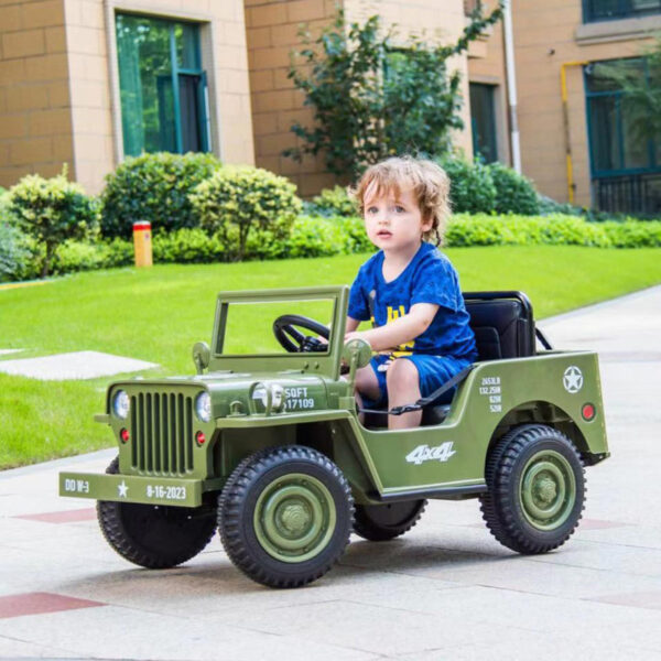 Voiture mini JEEP 12V 1 place